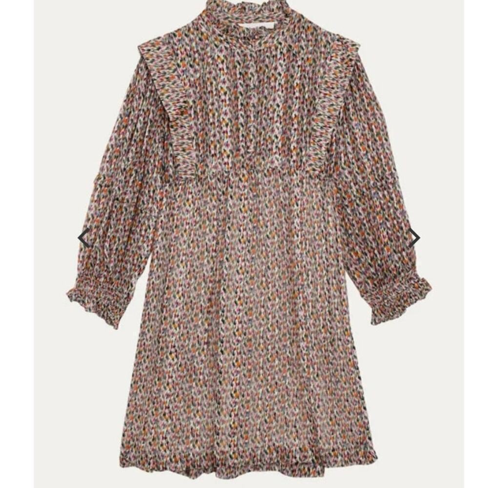 ba&sh Vibrant Patterned Mini Dress - Picture 2 of 9